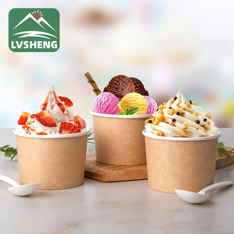 Tabung kertas es krim