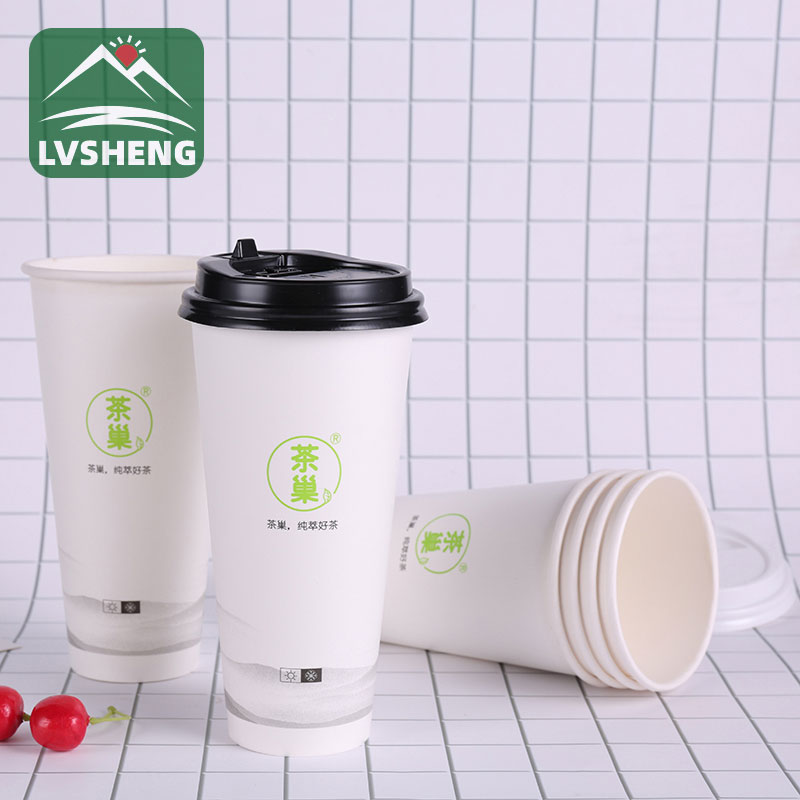 Paper Cup Minuman Dingin 16oz