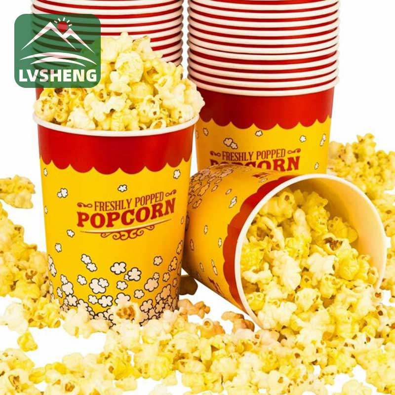 Ember Kertas Popcorn